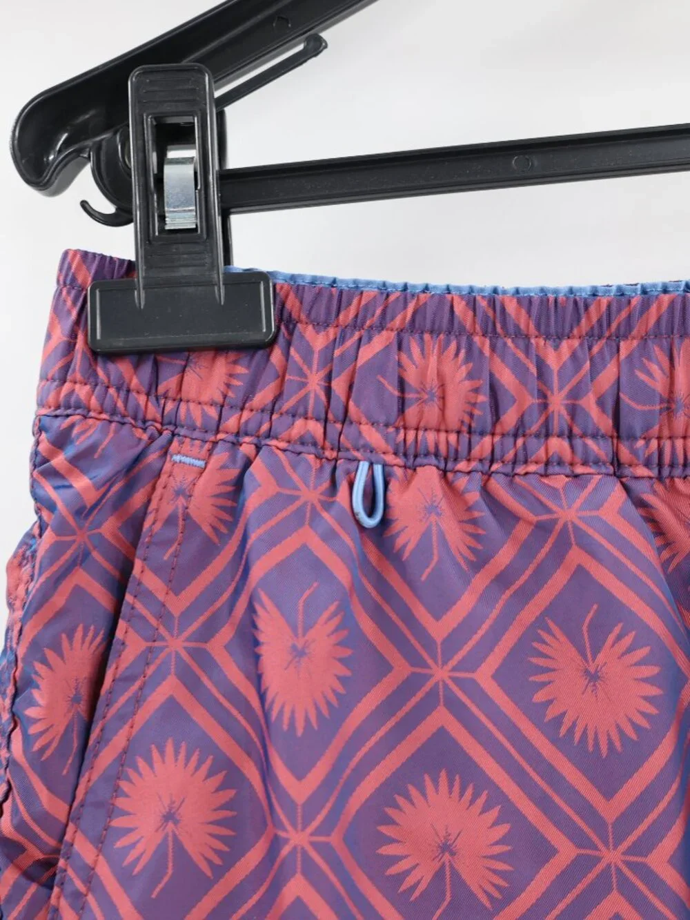Scotch & Soda Swim Trunks Men's Medium Geometric Lined Drawstring Elastic Waist